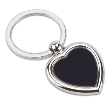 Promotional Wholesale Cheap Custom Souvenir Metal Fashion Heart keychain